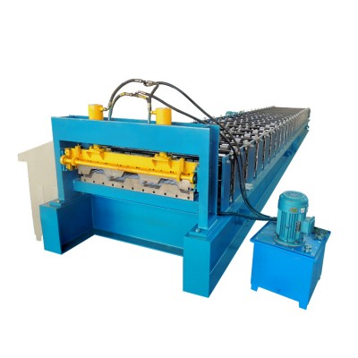 High Quality Color Steel Glazed Tile Roll Forming Machine Step Tiles Making Machine