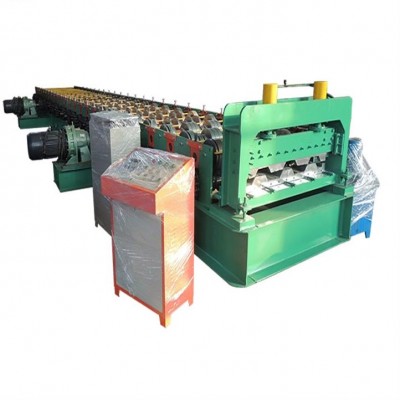 950 steel structural Floor decking sheet roll forming machine