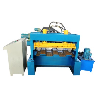 Color Steel Roof Sheet Making Machine Steel Tile Sheet Panel Roll Forming Machine